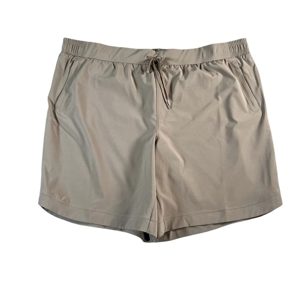 Calia NWT Dark‎ Grey Truelight Woven Bermuda Mid Rise 8” Inseam Shorts Size 2X